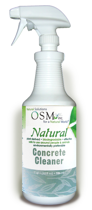 OSM Natural Concrete Cleaner 32 oz